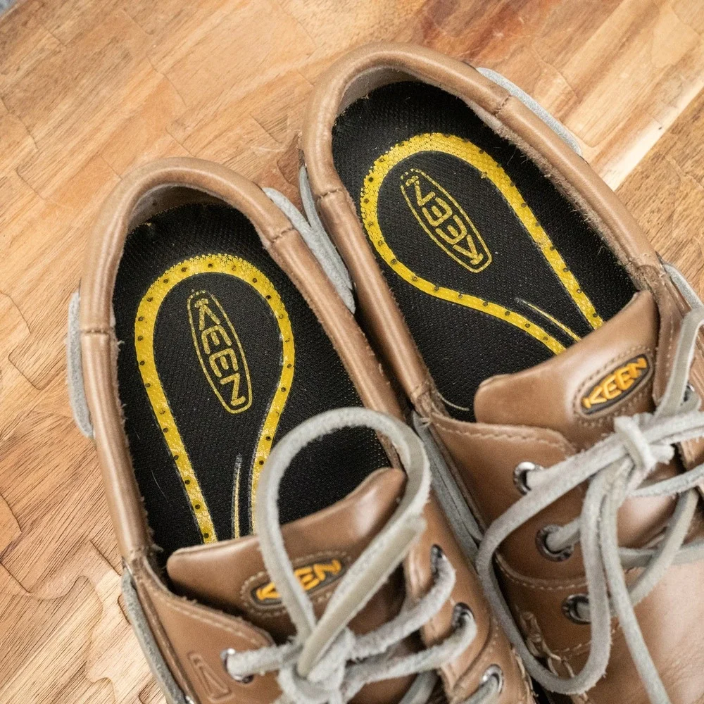 Keen Newport Boat Shoes Leather 1002901 Mens US 7.5 Waterproof Men's